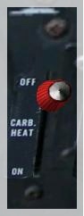 Nyalakan carburetor heat jika curiga ada icing